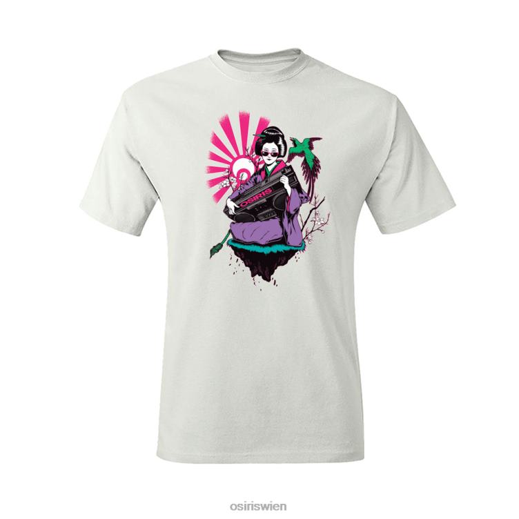 T-Shirt LZ6JH28 Weiss Geisha-T-Shirt Osiris unisex