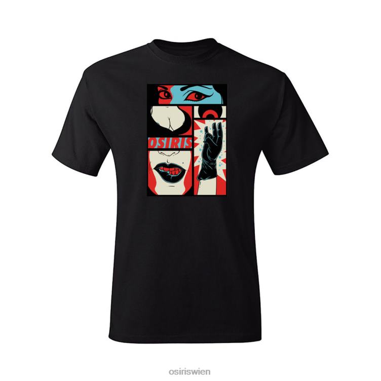 T-Shirt LZ6JH29 Schwarz Schocker-T-Shirt Osiris unisex