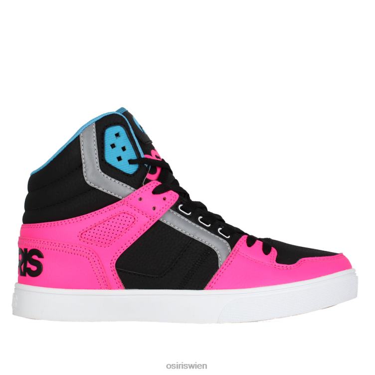 Schuh LZ6JH23 Schwarz/Rosa/Cyan Klon Osiris unisex
